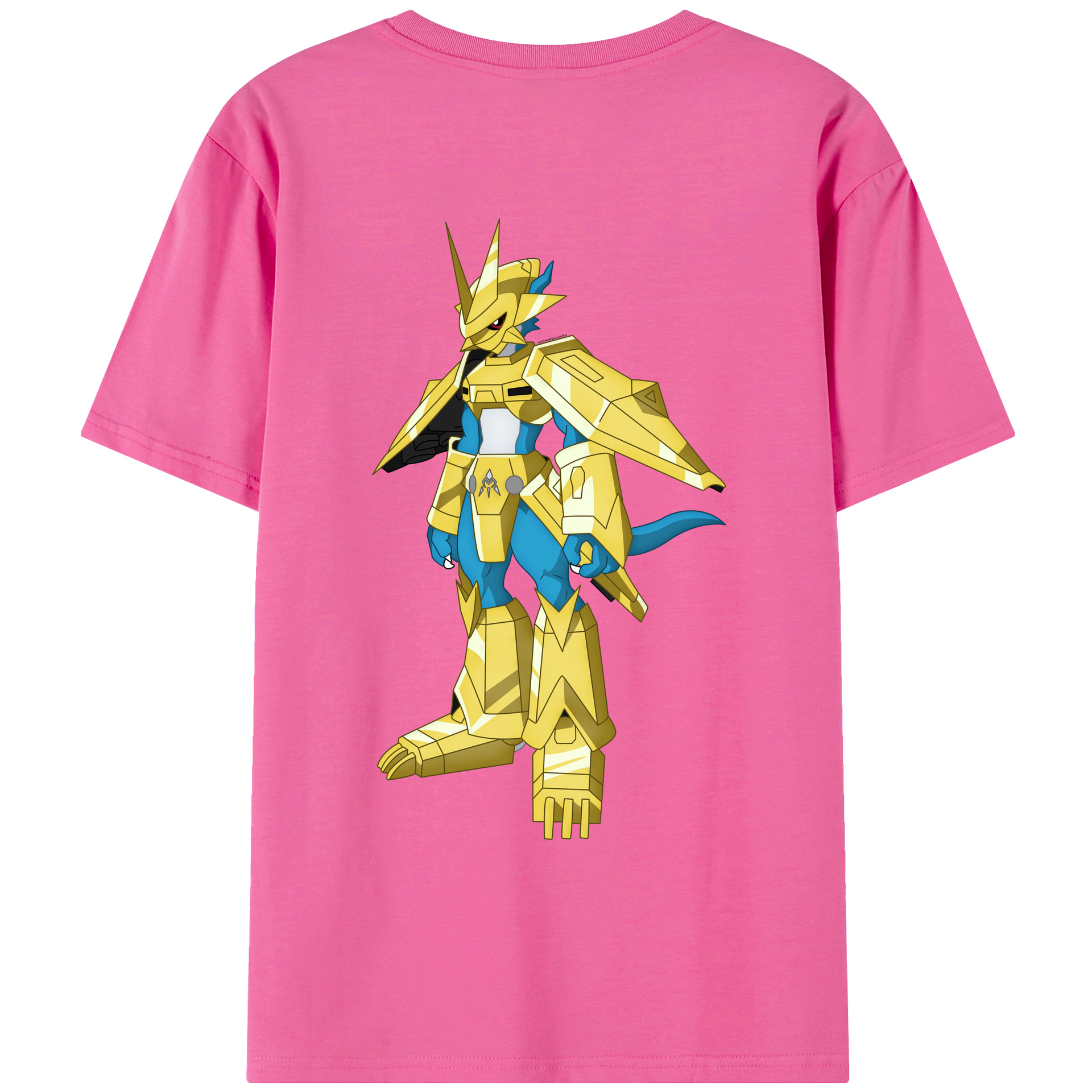 （画像用） Digimon デジタルモンスター/デジモン レディース半袖Tシャツ(バックプリント)